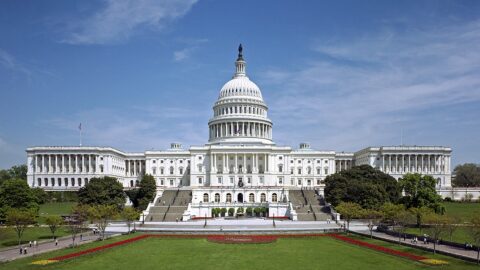 The west front of the United States Capitol