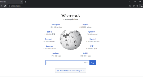 Google Chrome browser window open on a computer screen
