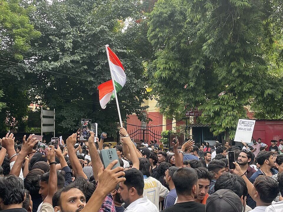 Illustrative photo: Evening at Jantar Mantar Protest 21st July 2026 (Wikimedia Commons, CC BY-SA 4.0)